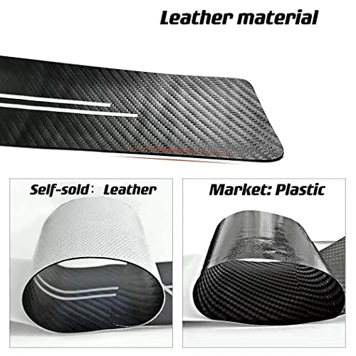 Best Sale ❤️ SAMKAS 4PCS For Subaru CROSSTREK Door Sill Protector Decoration Door Entry Guard Door Sill Scuff Plate Threshold Carbon Fiber Sticker Decorative Door Entry Guard Scratch Pad Film For Subaru CROSSTREK For Crosstrek ???? 5 Best Sale ❤️ SAMKAS 4PCS For Subaru CROSSTREK Door Sill Protector Decoration Door Entry Guard Door Sill Scuff Plate Threshold Carbon Fiber Sticker Decorative Door Entry Guard Scratch Pad Film For Subaru CROSSTREK For Crosstrek ???? - Image 3