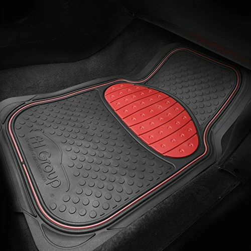Best reviews of ???? Automotive Floor Mats Red Climaproof For All Weather Protection Universal Fit Heavy Duty Rubber Fits Most Cars, SUVs, And Trucks (Full Set Trim To Fit) FH Group F11500RED ✔️ 4 Best reviews of ???? Automotive Floor Mats Red Climaproof For All Weather Protection Universal Fit Heavy Duty Rubber Fits Most Cars, SUVs, And Trucks (Full Set Trim To Fit) FH Group F11500RED ✔️ - Image 2