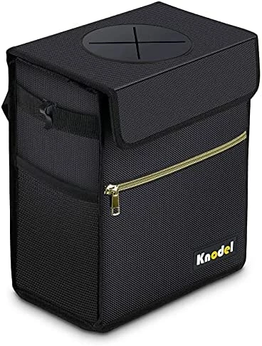Best deal ???? Car Trash Can With Lid, Leak-Proof Car Garbage Can With Storage Pockets, Waterproof Auto Garbage Bag Hanging For Headrest (Small, Black) ???? 7 Best deal ???? Car Trash Can With Lid, Leak-Proof Car Garbage Can With Storage Pockets, Waterproof Auto Garbage Bag Hanging For Headrest (Small, Black) ???? - Image 5