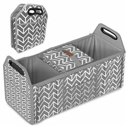 Flash Sale ???? Trunk Organizer, Foldable Car Storage Bag Portable Insulation Cooler Bag Collapsible Vehicle Organizer Divider Storage Totes With 3 Compartment Cargo Tote For Groceries Caddy SUV, Navy Blue ???? -Car Seat Covers shop 516g1fvPayL. AC
