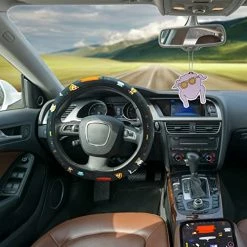 Best reviews of ⌛ 15PCS Friends Car Accessories Set,Friends TV Show Merchandise, Friends TV Show Gifts,Friends Steering Wheel Cover With Friends Car Seat Covers Full Set,Universal Console Cover,Keyring,Cup Coaster ???? -Car Seat Covers shop 516iYpjKBXL