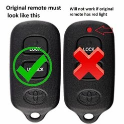 Flash Sale ???? Just The Case Keyless Entry Remote Key Fob Shell Black ???? -Car Seat Covers shop 516rxb0s58L