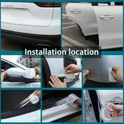 Flash Sale ???? Universal Car Door Edge Guard Door Sill Protector, Automotive Anti-Collision Strip For Car Door Edge/Front And Rear Bumper/Door Sill Protector, Fits For Most Car, Transparent (1.2In X 33Ft) ???? -Car Seat Covers shop 516uprvJrfL