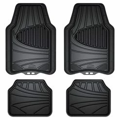 Wholesale ???? 78840ZN 4-Piece Black Rubber All-Season Trim-to-Fit Floor Mats For Cars, Trucks And SUVs ????