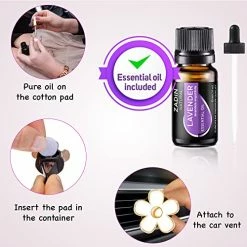 Budget ???? 6 Pieces Daisy Car Decoration Flower Air Vent Clip Air Conditioning Outlet Clip Car Air Freshener Clip Car Interior Decor Charm Colorful Car Interior Accessories For ???? Girls ???? Women Daisy Cute Car Accessories ???? -Car Seat Covers shop 517X8H32nXL