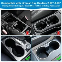 Hot Sale ???? 2-in-1 Car Cup Holder Expander Adapter With Adjustable Base, Car Cup Holder Expander Organizer With Phone Holder, Fits Hydro Flask, Yeti, Nalgene, Large 32/40 Oz Drinks Bottles,Black ???? -Car Seat Covers shop 517YKh5SkEL