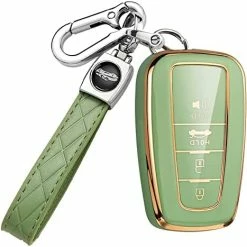 Best reviews of ✨ For Toyota Camry RAV4 Key Fob Cover ,for Highlander Corolla Avalon C-HR Prius GT86 Key Fob Case Premium Soft TPU 360 Degree Protector Key Holder ,Gray ???? -Car Seat Covers shop 517wY9VKrYL. AC
