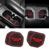 Best Sale ???? Auovo Auto Cup Holder Inserts Coaster Fit For 2018 -2022 Wrangler JL JLU 2020-2022 Gladiator JT Cup Mat Pad Interior Decoration Accessories (4 Pcs Kit) (Red, For Deep Rear Cup Holders) ???? 1 Best Sale ???? Auovo Auto Cup Holder Inserts Coaster Fit For 2018 -2022 Wrangler JL JLU 2020-2022 Gladiator JT Cup Mat Pad Interior Decoration Accessories (4 Pcs Kit) (Red, For Deep Rear Cup Holders) ???? -Car Seat Covers shop 5181vVmbNJL