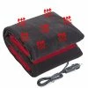 Best reviews of ???? Electric Car Blanket, 12V Soft Fleece Heated Car Blanket With Easy Controller Fast Warming Electric Blanket For Car, Truck, SUV, Or RV, Ideal Car Heated Blanket Perfect For Cold Weather-Black ???? -Car Seat Covers shop 518JXZscKlL