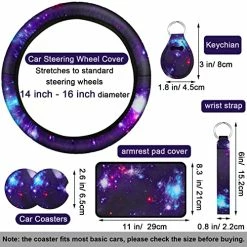 Hot Sale ⭐ 15 Pieces Galaxy Car Seat Cover Steering Wheel Cover Universal Star Space Galaxy Car Accessories Separate Headrest Cover Seat Belt Pads Fit For Auto Truck Van SUV ???? 13 Hot Sale ⭐ 15 Pieces Galaxy Car Seat Cover Steering Wheel Cover Universal Star Space Galaxy Car Accessories Separate Headrest Cover Seat Belt Pads Fit For Auto Truck Van SUV ???? -Car Seat Covers shop 518QNvbQ0pL