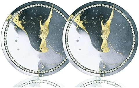 Coupon ???? 2.75" Car Cup Holder Coaster Car Coasters Leopard Print Bling Car Cup Holder Insert Coasters Bling Car Accessories Rhinestone Anti Slip Insert Coaster Suitable For Most Cars Gifts - 2PCS ???? 10 Coupon ???? 2.75" Car Cup Holder Coaster Car Coasters Leopard Print Bling Car Cup Holder Insert Coasters Bling Car Accessories Rhinestone Anti Slip Insert Coaster Suitable For Most Cars Gifts - 2PCS ???? - Image 8