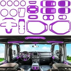 Discount ???? 23PCS Full Set Interior Decoration Trim Kit For Jeep Wrangler JL JLU Gladiator JT 2018-2022 Steering Wheel Door Handle Air Conditioning Vent Cup Holder Reading Light Headlight Switch Gear Cover (Blue) ???? 22 Discount ???? 23PCS Full Set Interior Decoration Trim Kit For Jeep Wrangler JL JLU Gladiator JT 2018-2022 Steering Wheel Door Handle Air Conditioning Vent Cup Holder Reading Light Headlight Switch Gear Cover (Blue) ???? -Car Seat Covers shop 518xYVG2CxL. AC