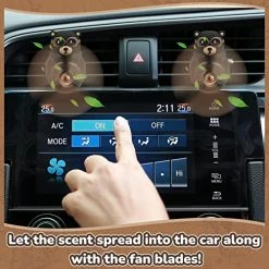 Hot Sale ???? Bear Pilot Car Air Freshener Cute Car Diffuser Rotating Propeller Air Outlet Vent Fresheners Aromatherapy Ornament Car Accessories Automotive Air Fresheners For Cars (Cool Style) ???? 9 Hot Sale ???? Bear Pilot Car Air Freshener Cute Car Diffuser Rotating Propeller Air Outlet Vent Fresheners Aromatherapy Ornament Car Accessories Automotive Air Fresheners For Cars (Cool Style) ???? -Car Seat Covers shop 518zq4M4mTL