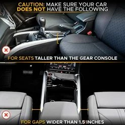 Best Sale ???? Car Seat Gap Filler Cup Holder With Bonus Headrest Hook | Car Front Seat Organizer | Storage Box In Between Seats Organizer | Seat Pocket For Wallet & Keys | Car Interior Seat Gap Accessories ???? 8 Best Sale ???? Car Seat Gap Filler Cup Holder With Bonus Headrest Hook | Car Front Seat Organizer | Storage Box In Between Seats Organizer | Seat Pocket For Wallet & Keys | Car Interior Seat Gap Accessories ???? -Car Seat Covers shop 5196xSL7m9L