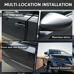 Discount ???? Automotive Door Entry Guard Reflective Car Door Sill Protector Car Scratch Protector Film Car Paint Protector Door Edge Protector For Most Cars Accessories (Black,2 Inch Wide, 16.4 Feet) ???? -Car Seat Covers shop 519EhVqPn0L