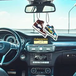 Best Pirce ✨ Car Air Fresheners, Hypebeast Car Accessories ???? Sneakerhead AJ Jordan Hanging Scents Freshener Automotive Interior Room Decor For Men Gift Set 5Pcs Hypebeast-a ⌛ -Car Seat Covers shop 519Ss63MtAL