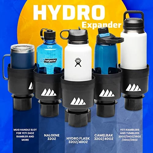 Brand new ✔️ Ntegral Hydro Expander - Car Cup Holder Expander Organizer With Adjustable Base - Rubber Tabs Hold Most 32 - 40 Oz Bottles And Large Cups ⭐ 6 Brand new ✔️ Ntegral Hydro Expander - Car Cup Holder Expander Organizer With Adjustable Base - Rubber Tabs Hold Most 32 - 40 Oz Bottles And Large Cups ⭐ - Image 4
