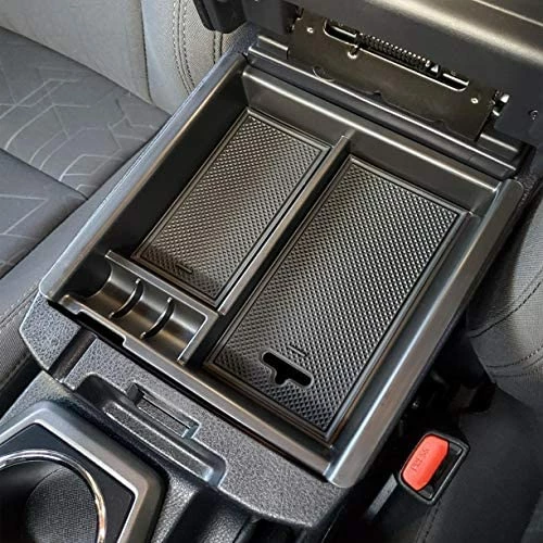 Budget ⌛ JKCOVER Center Console Accessory Organizer Compatible With Toyota Tacoma 2016 2017 2018 2019 2020 2021 2022 2023, ABS Material Armrest Box Insert Tray (Black Trim) ???? 6 Budget ⌛ JKCOVER Center Console Accessory Organizer Compatible With Toyota Tacoma 2016 2017 2018 2019 2020 2021 2022 2023, ABS Material Armrest Box Insert Tray (Black Trim) ???? - Image 4