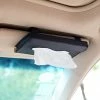 Hot Sale ???? EJiasu Car Tissue Holder, Sun Visor Napkin Holder, Car Visor Tissue Holder, PU Leather Backseat Tissue Case Holder For Car,Vehicle(black) ❤️