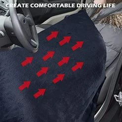 Cheap ???? Electric Car Blanket 12V Fleece Heated Car Blanket With Easy Controller Car Electric Blanket For Car Truck RV Ideal Electric Blanket For Cold Weather (58" X 42",Black) ???? -Car Seat Covers shop 51Bh8UDVLJL