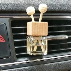 Best Pirce ???? Glasstore 4 Packs Empty Essential Oil Diffuser Bottle Car Air Freshener Vent Clip Auto Perfume Diffuser Bottle Aromatherapy Fragrance Ornament Dec ❤️