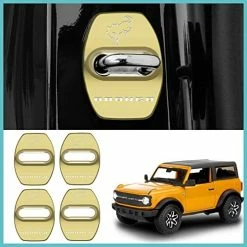 Flash Sale ???? HLmmby For Bronco Accessories 2 Door 4 Door Lock Cover Stainless Steel Door Arm Protection Cover Trim Interior Accessories Door Lock Latchs Cover For Ford Bronco 2022 2021(Black) ✔️ 21 Flash Sale ???? HLmmby For Bronco Accessories 2 Door 4 Door Lock Cover Stainless Steel Door Arm Protection Cover Trim Interior Accessories Door Lock Latchs Cover For Ford Bronco 2022 2021(Black) ✔️ -Car Seat Covers shop 51CtgAvVTZL. AC