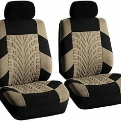 Cheapest ✨ Car Seat Covers Full Set Gray Premium Cloth - Universal Fit, Automotive Seat Cover, Low Back Front Seat Covers, Airbag Compatible, Split Bench Rear Seat, Washable Seat Cover For SUV, Sedan Red Full Set ???? -Car Seat Covers shop 51DExt1e3eL. AC