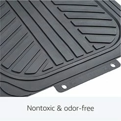 New ???? 3-Piece All-Weather Protection Heavy Duty Rubber Floor Mats For Cars, SUVs, And Trucks,Black, Trim To Fit ✨ 17 New ???? 3-Piece All-Weather Protection Heavy Duty Rubber Floor Mats For Cars, SUVs, And Trucks,Black, Trim To Fit ✨ -Car Seat Covers shop 51DI51gcp0L