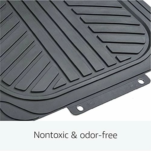 New ???? 3-Piece All-Weather Protection Heavy Duty Rubber Floor Mats For Cars, SUVs, And Trucks,Black, Trim To Fit ✨ 7 New ???? 3-Piece All-Weather Protection Heavy Duty Rubber Floor Mats For Cars, SUVs, And Trucks,Black, Trim To Fit ✨ - Image 5