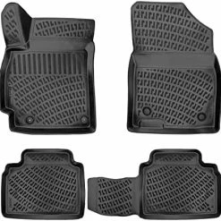Best Sale ???? Custom Fit Floor Mats Compatible With Hyundai Elantra 2017 - 2020 3D Laser Measured 1st & 2nd Row Floor Liners All Weather Odorless Non-Slip TPE Car Mats (Front & Rear, Black) ???? 31 Best Sale ???? Custom Fit Floor Mats Compatible With Hyundai Elantra 2017 - 2020 3D Laser Measured 1st & 2nd Row Floor Liners All Weather Odorless Non-Slip TPE Car Mats (Front & Rear, Black) ???? -Car Seat Covers shop 51DW ysCAIL. AC