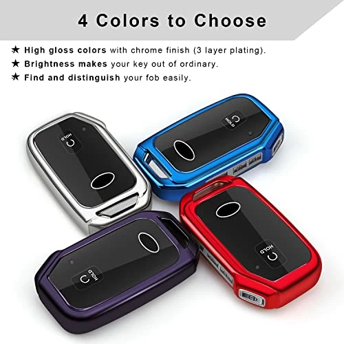 Best deal ???? For KIA Key Fob Cover Case With Keychain For 2019 2020 2021 2022 Kia Ceed Cerato Forte Etc (1 OR NO BUTTON ON FRONT SURFACE ONLY) (Red) ???? 7 Best deal ???? For KIA Key Fob Cover Case With Keychain For 2019 2020 2021 2022 Kia Ceed Cerato Forte Etc (1 OR NO BUTTON ON FRONT SURFACE ONLY) (Red) ???? - Image 5