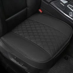 Best reviews of ???? 1 Pair Luxury Faux Leather Car Seat Covers Front Bottom Seat Cushions Covers, Anti-Slip And Wrap Around The Bottom, Fit 95% Of Vehicles - Black B-diamond-b ⌛ -Car Seat Covers shop 51EHWCVKszL. AC 1
