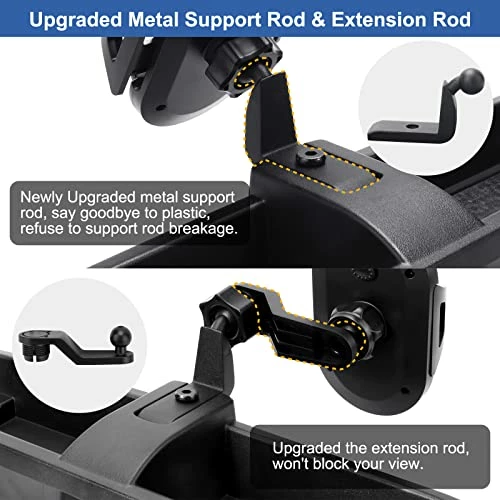 Discount ???? Upgraded Phone Mount For 2018 2019 2020 2021 2022 Jeep Wrangler JL JLU & Gladiator JT, Multi-Mount Phone Holder Dash Tray System Kit With Extension Arm Metal Support Rod Don't For Oil-Electric 4x ???? 5 Discount ???? Upgraded Phone Mount For 2018 2019 2020 2021 2022 Jeep Wrangler JL JLU & Gladiator JT, Multi-Mount Phone Holder Dash Tray System Kit With Extension Arm Metal Support Rod Don't For Oil-Electric 4x ???? - Image 3