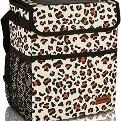 Top 10 ???? Cute Car Trash Can With Lid - Leak Proof Car Trash Bag Hanging Waterproof Car Garbage Can With Storage Pockets Multipurpose Collapsible Car Organizer (Flower) ???? -Car Seat Covers shop 51EyCDlnhLL. AC