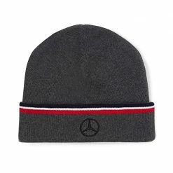 Cheap ???? Mercedes AMG Petronas Formula One Team - Official Formula 1 Merchandise - 2022 Team Beanie - Grey - One Size ????