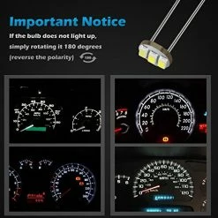 Top 10 ???? 20Pcs 4.7mm-12v Car White Mini Bulbs Lamps Indicator Cluster Speedometer Backlight Lighting ✔️ -Car Seat Covers shop 51FwwZxVwCL