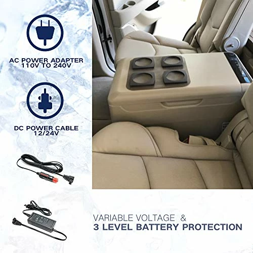 Promo ???? DC Power Cord Power Cable 11.5 Ft Length 12V/24V For Car Refrigerator Car Fridge Freezer Compatible With Alpicool, Bodega, Euhomy, BougeRV, ARB, Dometic, ICECO, Setpower, JoyTutus (DC Power Plug Only) ???? 4 Promo ???? DC Power Cord Power Cable 11.5 Ft Length 12V/24V For Car Refrigerator Car Fridge Freezer Compatible With Alpicool, Bodega, Euhomy, BougeRV, ARB, Dometic, ICECO, Setpower, JoyTutus (DC Power Plug Only) ???? - Image 2