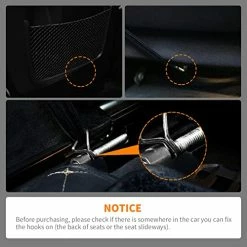 Discount ???? Purse Holder For Car - Car Organizer And Storage, Car Mesh Net Pocket ???? Handbag Holder, Car Netting Organizer Between Seats, Driver Storage Netting Pouch ⌛ -Car Seat Covers shop 51GCoIWvrhL