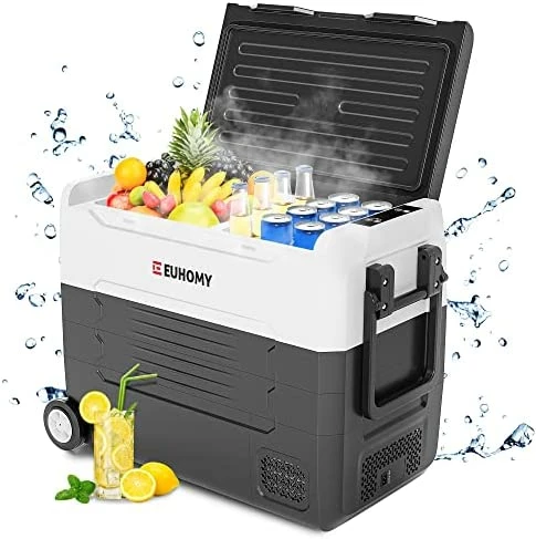 Coupon ❤️ 12 Volt Refrigerators, -4℉~68℉, 58 Quart Portable Freezer Electric Cooler 12/24V DC & 120-240V AC, Removable Clapboards, Car Fridge For Car, RV, Camping, Travel, Fishing, Outdoor Or Home ✔️ 11 Coupon ❤️ 12 Volt Refrigerators, -4℉~68℉, 58 Quart Portable Freezer Electric Cooler 12/24V DC & 120-240V AC, Removable Clapboards, Car Fridge For Car, RV, Camping, Travel, Fishing, Outdoor Or Home ✔️ - Image 9