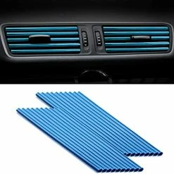 Flash Sale ???? SINGARO 20 Pieces Car Air Conditioner Air Outlet Decorative Strips, Bendable DIY Decorative Strips, Universal For Most Air Outlets, Car Interior Accessories (Red) ???? -Car Seat Covers shop 51GYlFaoJhL. AC