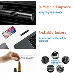 Buy ???? Car Diffuser Vent Clip Essential Oil Vent Clip Pack 2 And 12 Reusable Refill Sticks Car Aromatherapy ???? -Car Seat Covers shop 51GeKW8MMVL