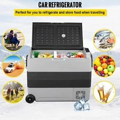 Wholesale ❤️ 12 Volt Refrigerator, 63 Qt Dual Zone Car Fridge Freezer W/App Control & Wheels 12/24V DC & 110-240V AC Electric Compressor Cooler For Truck Vehicle RV Boat Outdoor & Home Use ????