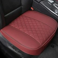 Cheap ???? Luxury Faux Leather Car Seat Cover Front Bottom Seat Cushion Cover, Anti-Slip And Wrap Around The Bottom, Fits 95% Of Vehicles - 1 Piece, Black A-triangle-b ???? -Car Seat Covers shop 51HRQBNDplL. AC