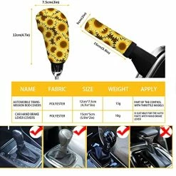 Flash Sale ???? Aztec Tribal Style Car Seat Cover And Steering Wheel Cover Sets Car Accessories Set Of Gear Shift Knob Cover+Car Handbrake Cover, Car Coaster,Car Headrest Cover Full Set ???? -Car Seat Covers shop 51HlEEYdUOL