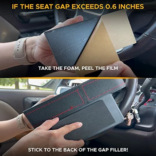 Best Sale ???? Car Seat Gap Filler Cup Holder With Bonus Headrest Hook | Car Front Seat Organizer | Storage Box In Between Seats Organizer | Seat Pocket For Wallet & Keys | Car Interior Seat Gap Accessories ???? 6 Best Sale ???? Car Seat Gap Filler Cup Holder With Bonus Headrest Hook | Car Front Seat Organizer | Storage Box In Between Seats Organizer | Seat Pocket For Wallet & Keys | Car Interior Seat Gap Accessories ???? - Image 4