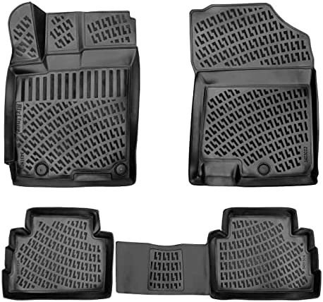 Best Sale ???? Custom Fit Floor Mats Compatible With Hyundai Elantra 2017 - 2020 3D Laser Measured 1st & 2nd Row Floor Liners All Weather Odorless Non-Slip TPE Car Mats (Front & Rear, Black) ???? 15 Best Sale ???? Custom Fit Floor Mats Compatible With Hyundai Elantra 2017 - 2020 3D Laser Measured 1st & 2nd Row Floor Liners All Weather Odorless Non-Slip TPE Car Mats (Front & Rear, Black) ???? - Image 13