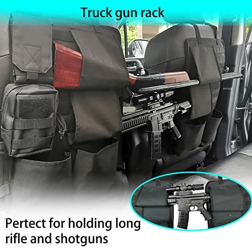 Coupon ???? 2PCS Truck Gun Rack Car Seat Back Organization Molle Panel Automotive Pickup Rifle Shotgun Holder For Hunti ⭐ 4 Coupon ???? 2PCS Truck Gun Rack Car Seat Back Organization Molle Panel Automotive Pickup Rifle Shotgun Holder For Hunti ⭐ - Image 2