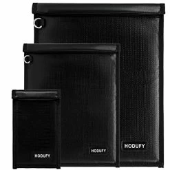 Brand new ???? Faraday Bag For Laptops & Tablets & Car Keys - 3 Pack Faraday Cage, Faraday Key Fob Protector, Fireproof & Waterproof RFID Bag, Car Key Signal Blocker(Black) ⌛