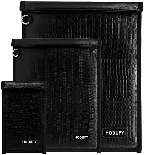 Brand new ???? Faraday Bag For Laptops & Tablets & Car Keys - 3 Pack Faraday Cage, Faraday Key Fob Protector, Fireproof & Waterproof RFID Bag, Car Key Signal Blocker(Black) ⌛ 9 Brand new ???? Faraday Bag For Laptops & Tablets & Car Keys - 3 Pack Faraday Cage, Faraday Key Fob Protector, Fireproof & Waterproof RFID Bag, Car Key Signal Blocker(Black) ⌛ - Image 7