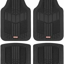 Promo ???? DualFlex Two-Tone Sport Design All-Weather Rubber Floor Mats For Car, Truck, Van & SUV - Waterproof Front & Rear Liners With Drainage Channels Blu ???? 18 Promo ???? DualFlex Two-Tone Sport Design All-Weather Rubber Floor Mats For Car, Truck, Van & SUV - Waterproof Front & Rear Liners With Drainage Channels Blu ???? -Car Seat Covers shop 51KdUBI38LL. AC